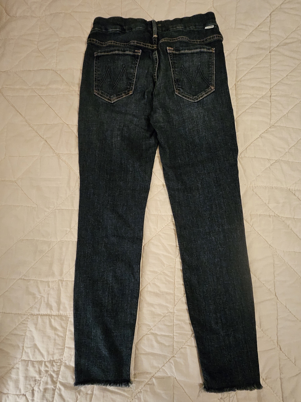 MOTHER 'Looker Ankle Fray' Girl Crush- Size 28 - Picture 2 of 10